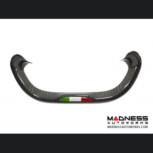 Alfa Romeo 4C Steering Wheel Trim - Carbon Fiber - Steering Wheel Badge - Italian Theme 